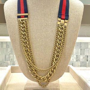 Stella & Dot ribbon necklace